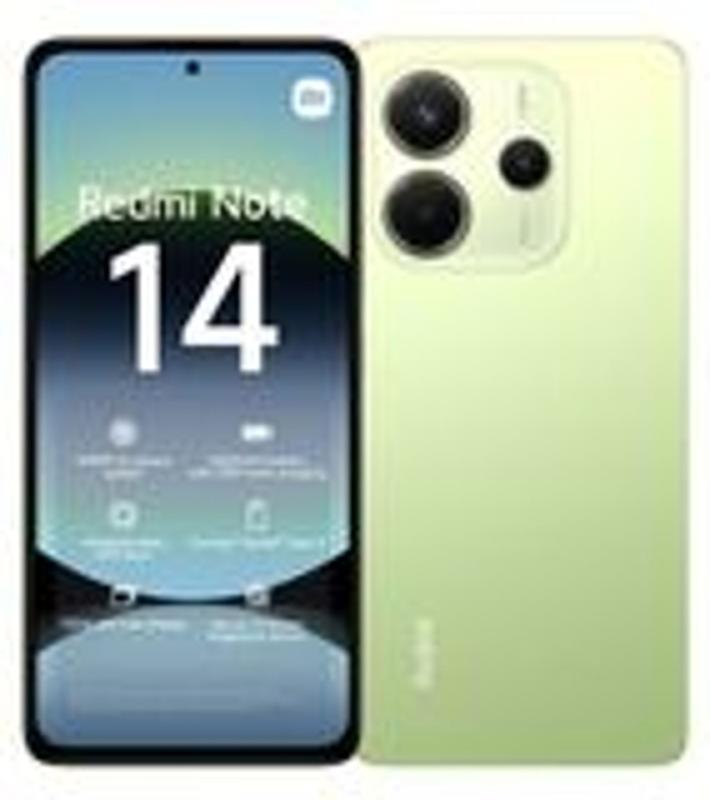 スマートフォン本体 Redmi Note 14 Lime Green 8GB+256GB-NFC Smartphone Xiaomi Redmi Note 14 Lime Green (Verde) 8GB RAM 256GB